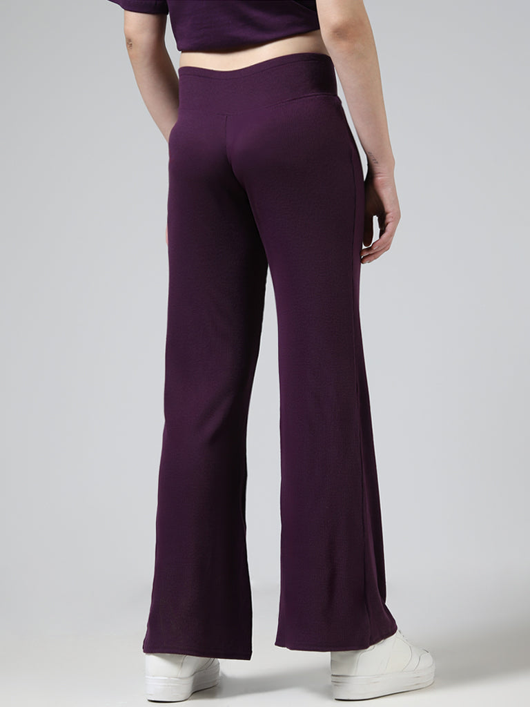 Narrow Bottom Mid Waist Ladies Purple Casual Jeggings, Slim Fit, Waist  Size: 30.0 at Rs 595 in Vasai Virar
